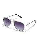 HAWKERS Hawk Gafas, Gris Polarizado, Plata CT, Talla única Unisex Adulto