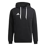 adidas Entrada 22 Sweat Hoodie, Sudadera con Capucha Hombre, Negro, M