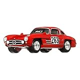 Hot Wheels Mercedes 300SL Coche de Juguete de colección, para niños Mayores de 4 años, Multicolor