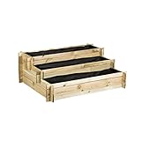Catral 75010008 Huerto 3 Cavidades Scala, Pino, 88x113x40 cm