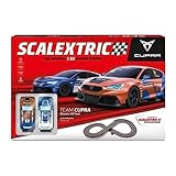 Scalextric - Circuito Original System - Pista de Carreras Completa - 2 Coches y 2 mandos 1:32 (Team Cupra Electric Vs. Fuel)