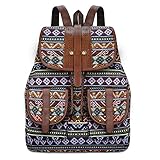 Mochila Vintage Mochila de Viaje Mujer Mochila Portatil Mochila de Hombro Casual Unisex Vintage de College Multifunción Gran Capacidad Piel Mochilas Estudiante Casual Viaje Moda Regalo para Mujer
