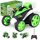 Mini Coche Teledirigido Acrobacia Niños 3 4 5 6 7 Años, Coche RC Radiocontrol 360 Grados de Rotación Remote Control Car Motocicletas Juguete Infantil Regalo Cumpleaños Navidad Juegos