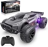 Baztoy Coche Teledirigido, Alta Velocidad Coche RC, 2.4GHz Rotación de 360°Coche de Juguetes Niños 2 3 4 5 6 7 8 9 10 11 12 13 Años, Coche Radiocontrol para Regalos Navidad Cumpleaños Juegos