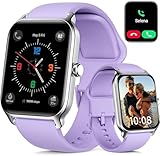 Smartwatch Mujer con llamada Bluetooth Reloj Inteligente Mujer Alexa Incorporado Reloj Inteligente IP68 Impermeable Reloj Inteligente Mujeres con Rastreador de Sueño Smartwatch para iOS Android