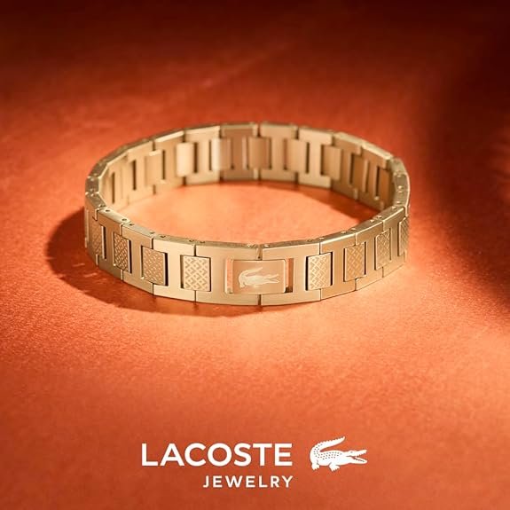 Pulsera Lacoste dorada